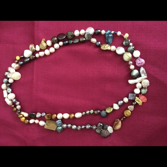 Fresh Water Pearl Necklace NWOT - Picture 2 of 4